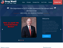 Tablet Screenshot of musilfortrustee.com